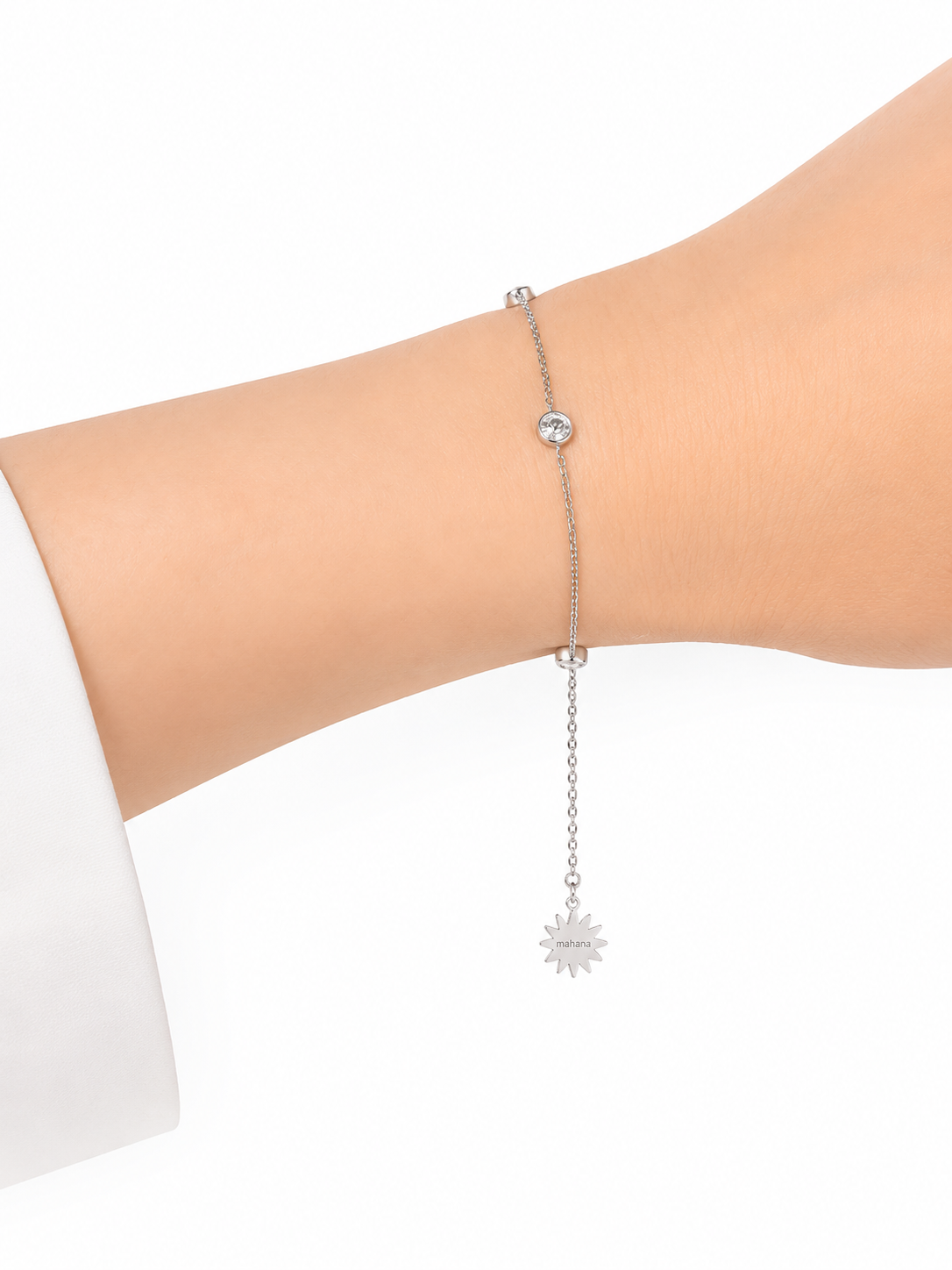 mahana Lino Station Bracelet/Round