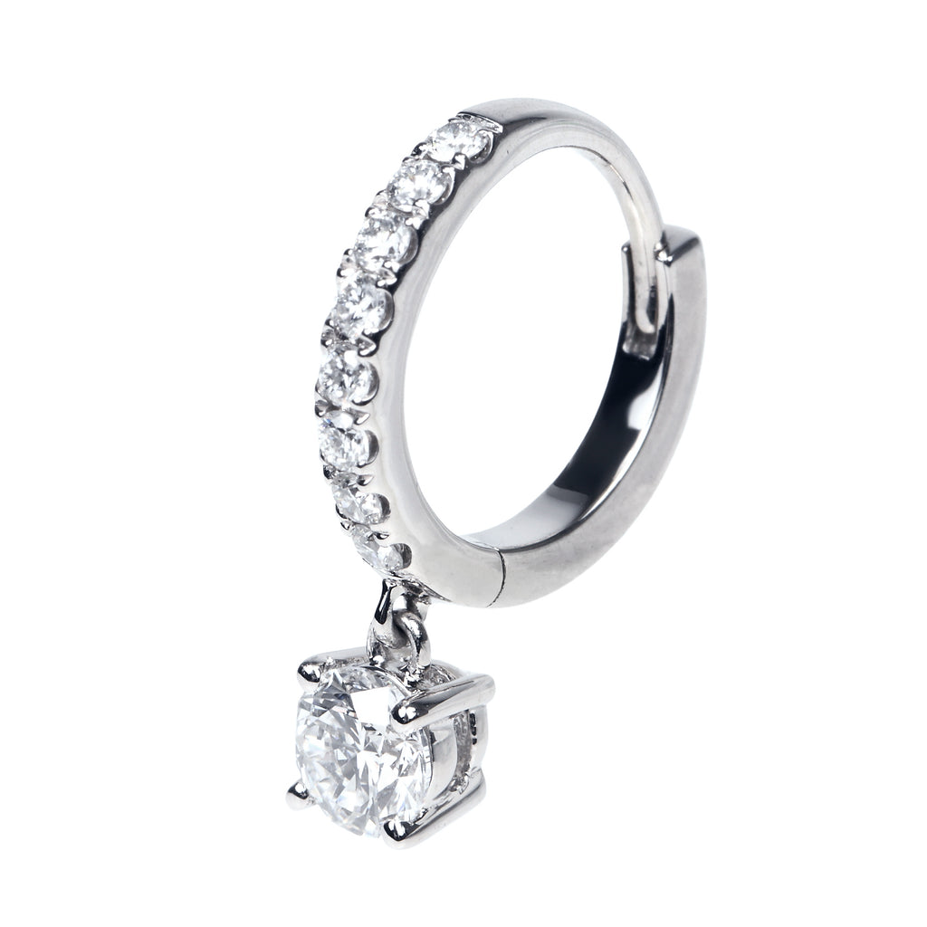 Hoop sway diamond