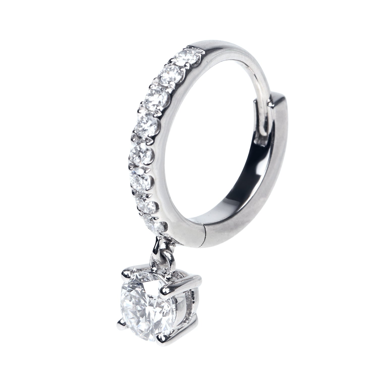 Hoop sway diamond