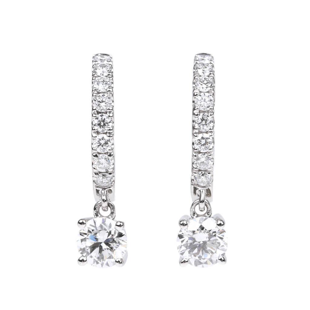Hoop sway diamond