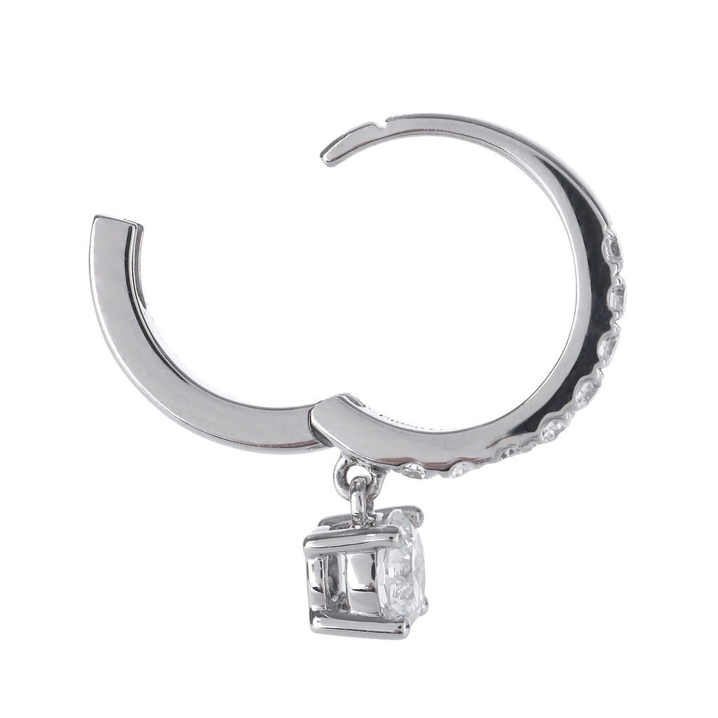 Hoop sway diamond