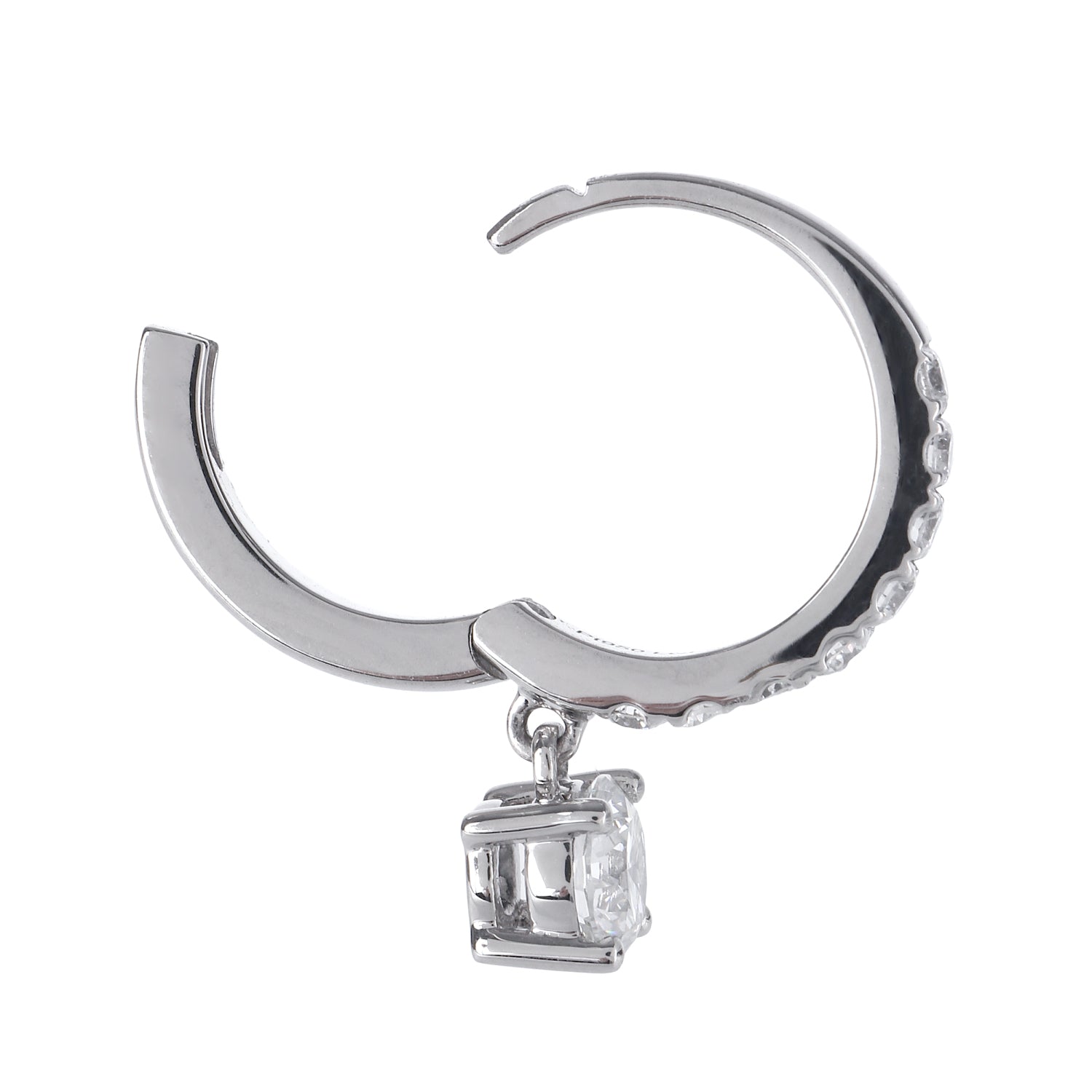Hoop sway diamond