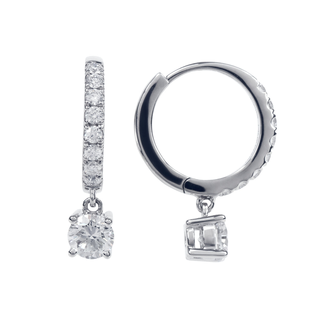 Hoop sway diamond