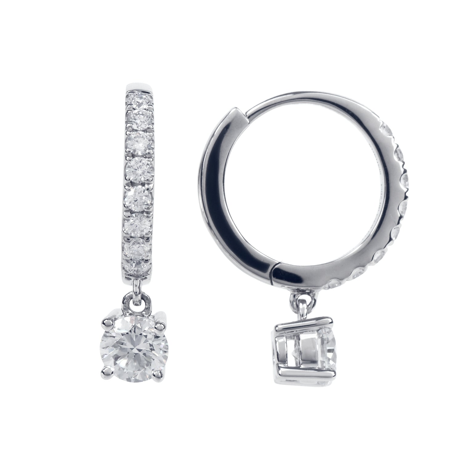 Hoop sway diamond