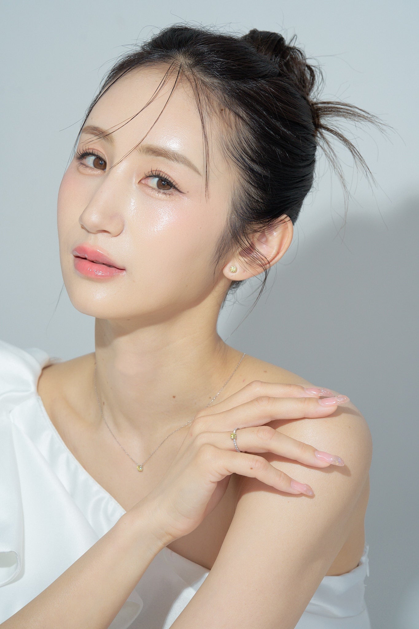 "Asuka" Yellow Diamond Pierce