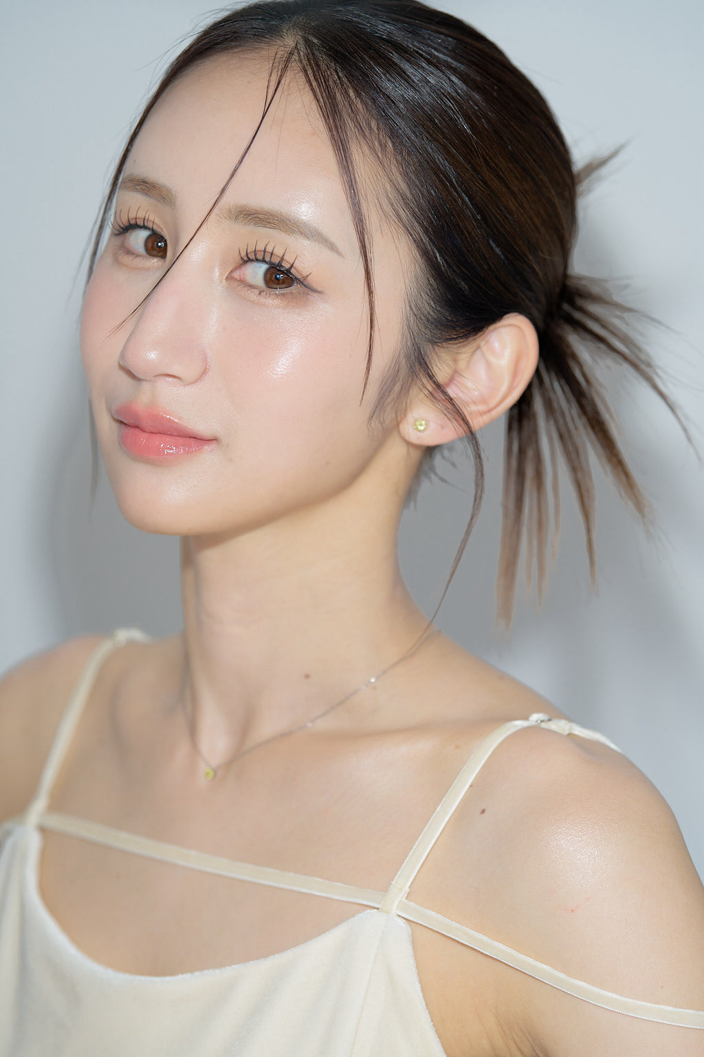 "Asuka" Yellow Diamond Pendant 0.3ct