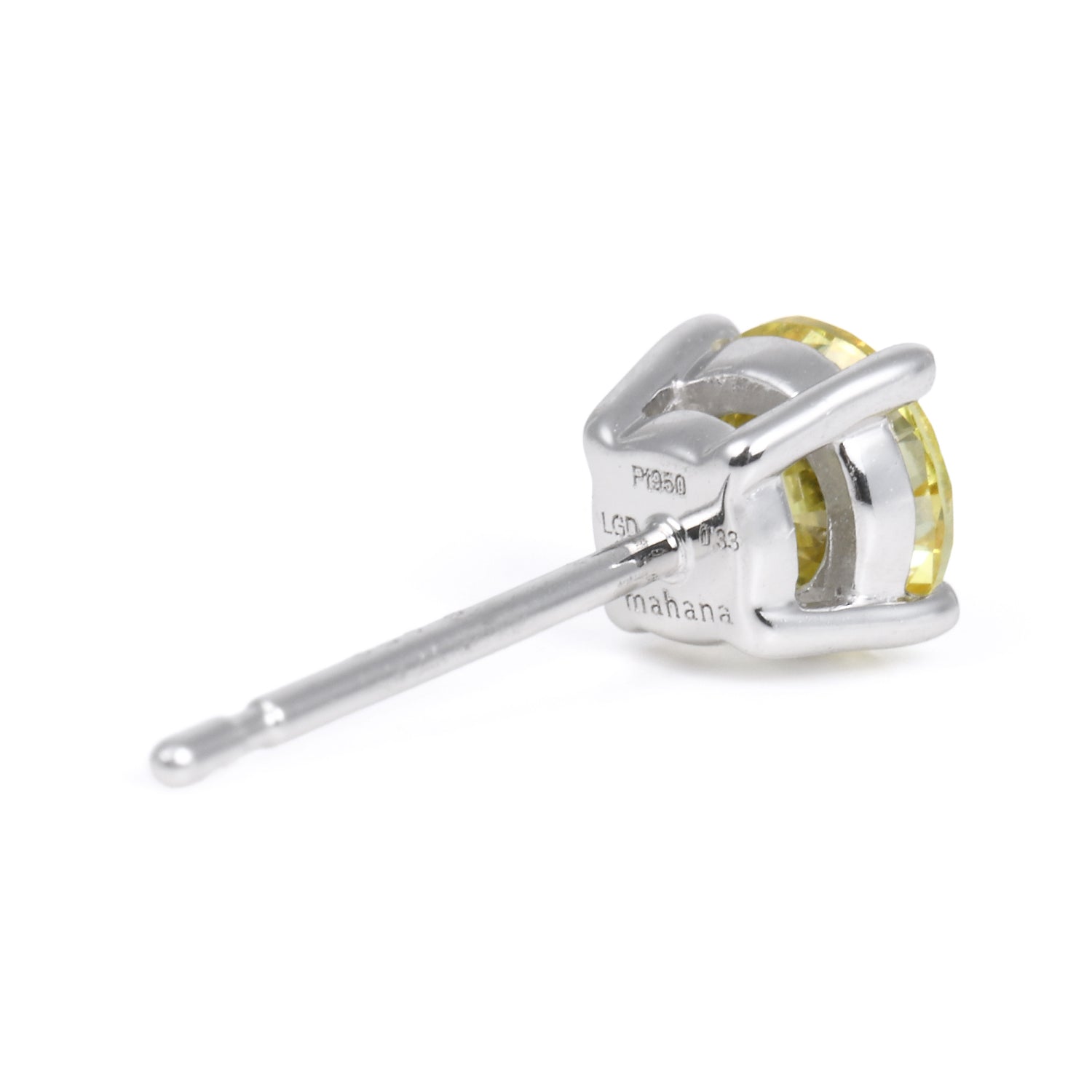 "Asuka" Yellow Diamond Pierce