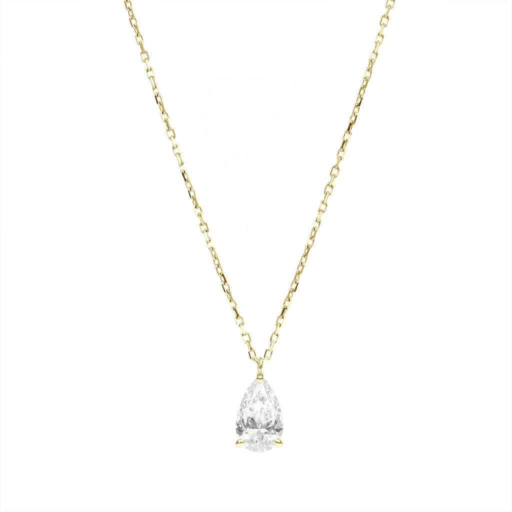 Diamond Necklace/Pear