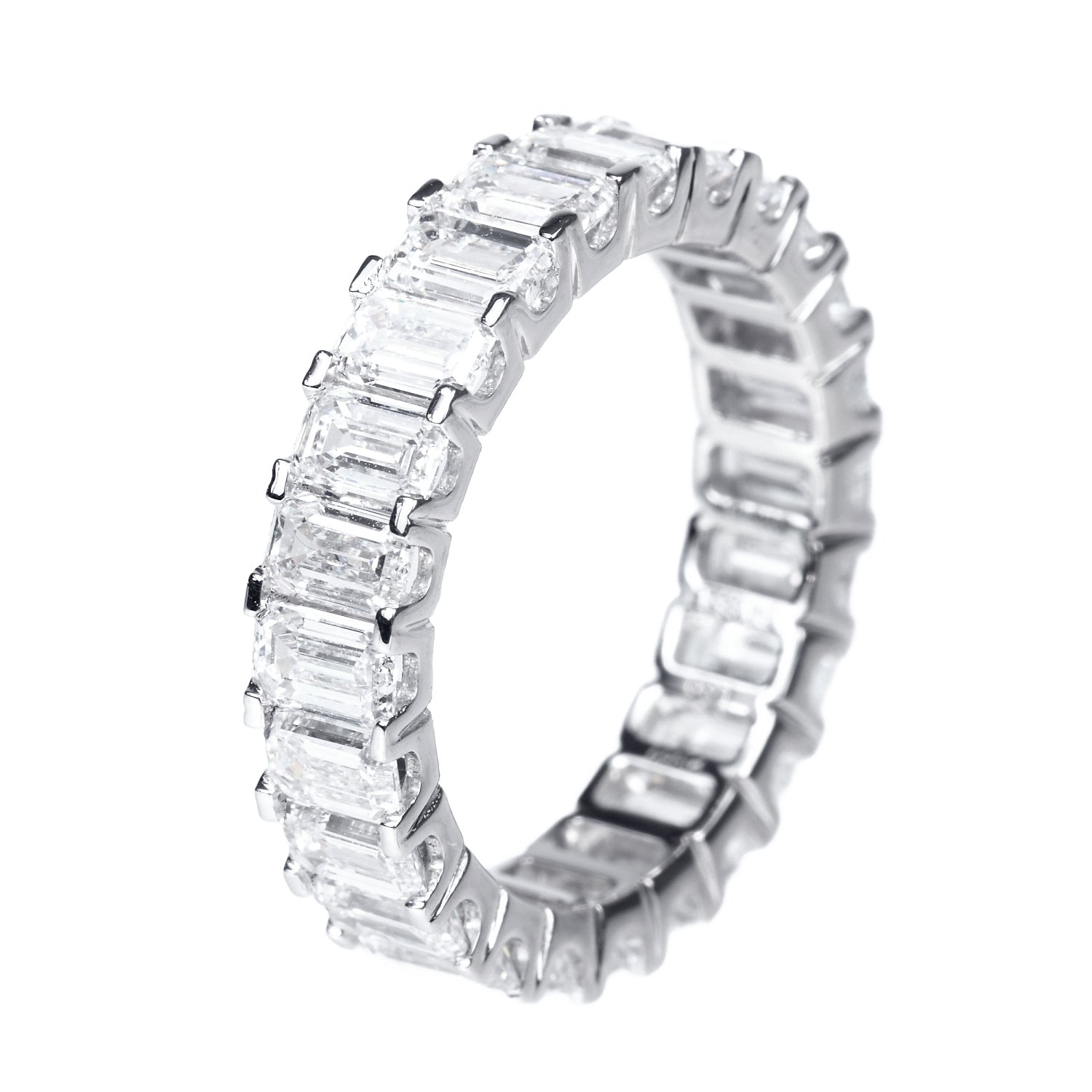 EMERALD Full Eternity Ring