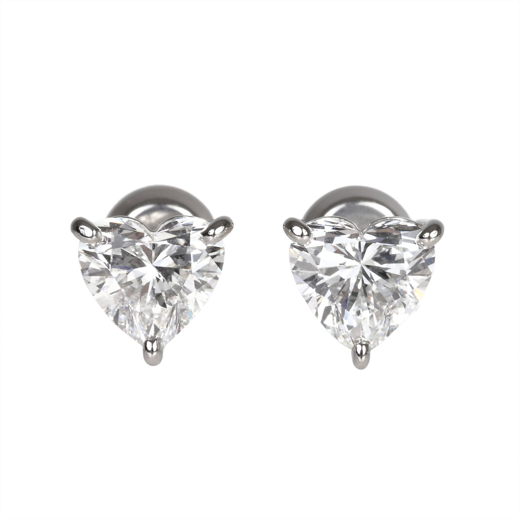 Stud Pierced Earrings/Heart