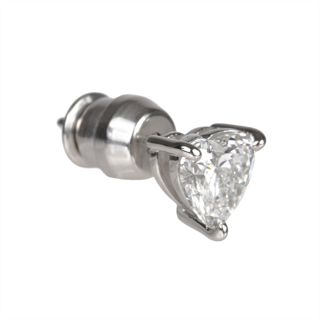 Stud Pierced Earrings/Heart