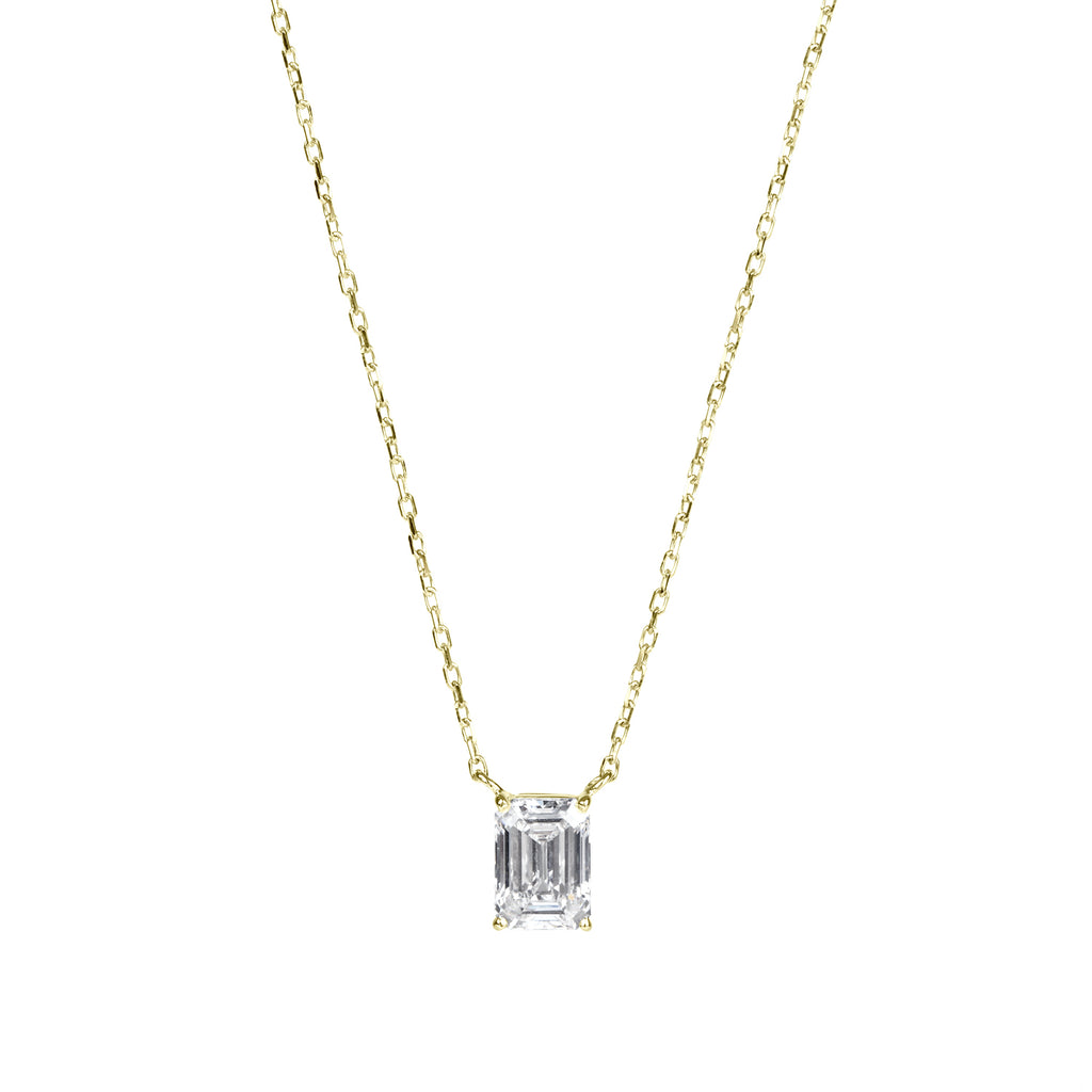 Diamond Necklace/Emerald