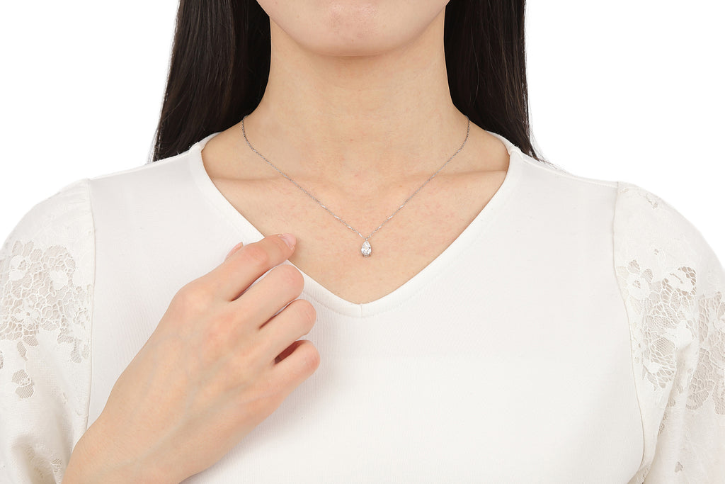 Diamond Necklace/Pear