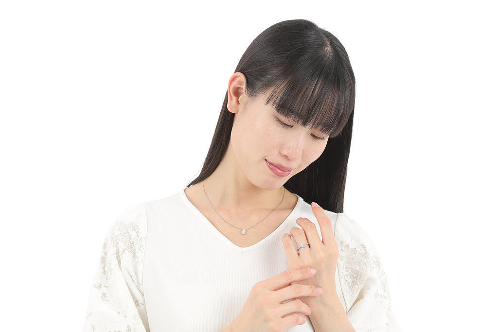 Diamond Necklace/Emerald